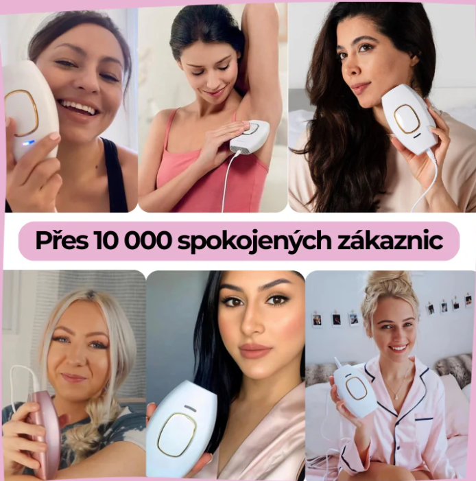 HAIRLESS: IPL Laserový Odstraňovač Chloupků